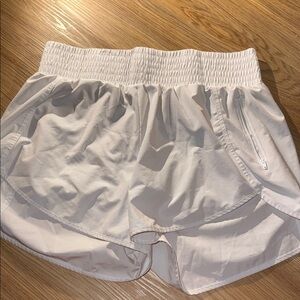 White Athletic Shorts